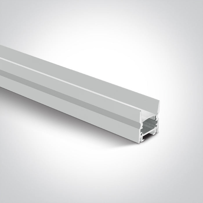 One Light 7903/W WHITE PROFILE 2m + PC Opal diffuser DARK LIGHT