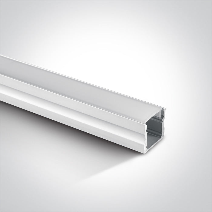 One Light 7904/W WHITE PROFILE 2m + PC opal diffuser