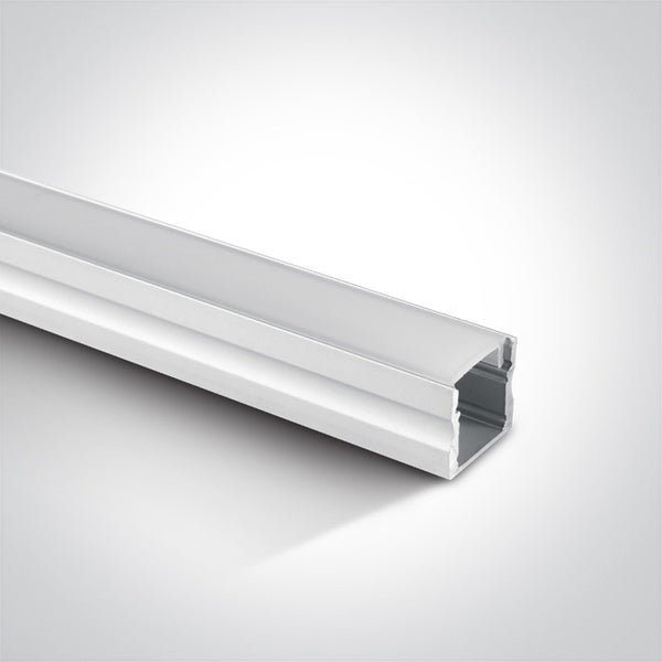 One Light 7904/W WHITE PROFILE 2m + PC opal diffuser