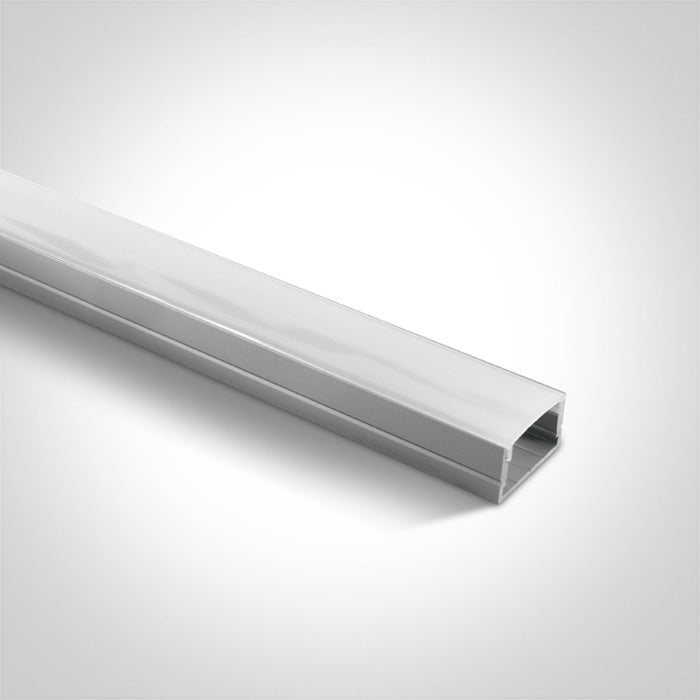 One Light 7905/AL ALUMINIUM PROFILE 2m + PC opal diffuser
