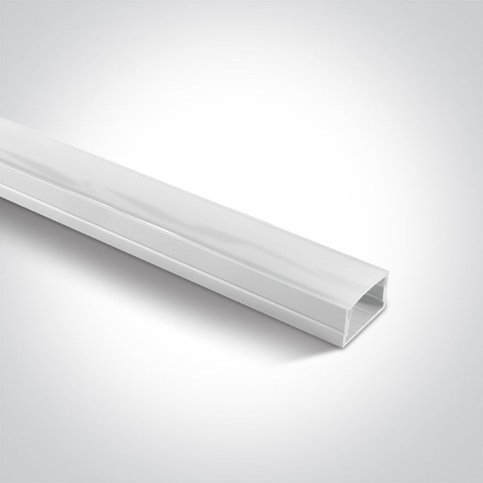 One Light 7905/W WHITE PROFILE 2m + PC opal diffuser