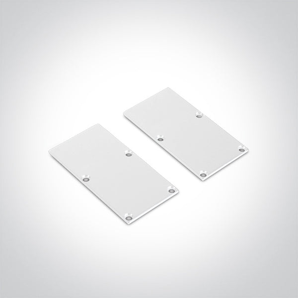 One Light 7910/W WHITE PROFILE 2m + PC OPAL DIFFUSER
