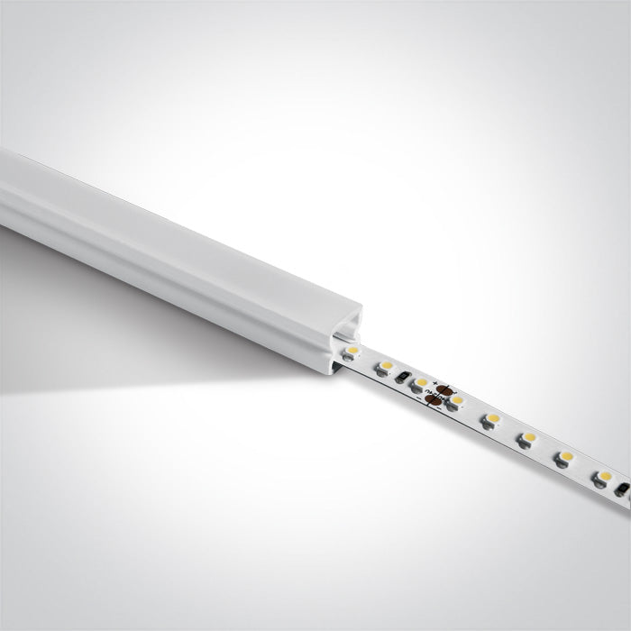 One Light 7918/W WHITE IP68 PROFILE 2m + PMMA opal diffuser