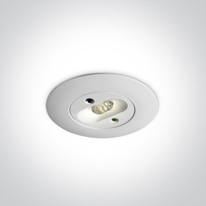 One Light 89002 EMERGENCY RECESSED KIT 3W LED 230V 3hrs