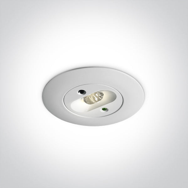 One Light 89002 EMERGENCY RECESSED KIT 3W LED 230V 3hrs