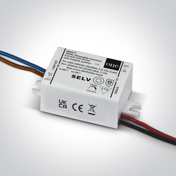 One Light 89007T DRIVER 350mA 3,5-7W IP20 230V DIMMABLE