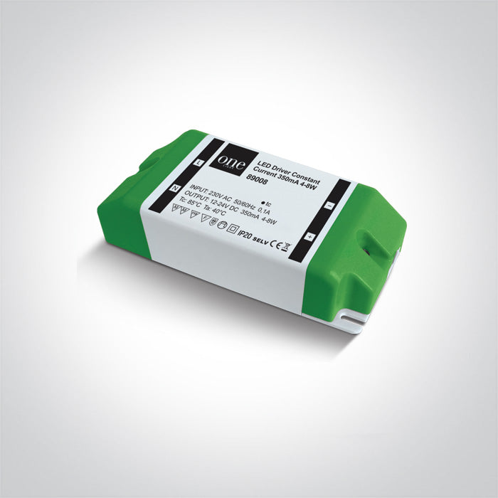 One Light 89008 LED DRIVER 350mA 4-8w INPUT 230v
