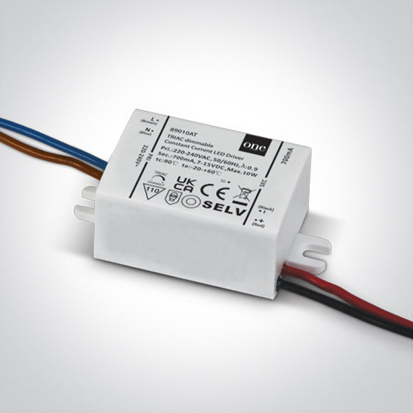 One Light 89010AT DRIVER 700mA 5-10W IP20 230V DIMMABLE