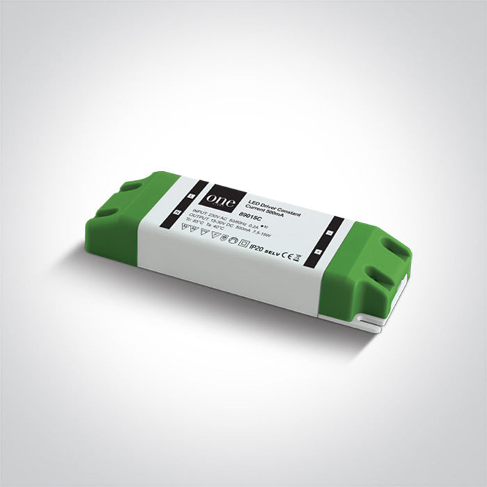One Light 89015C LED DRIVER 500mA 7,5-15w INPUT 230v