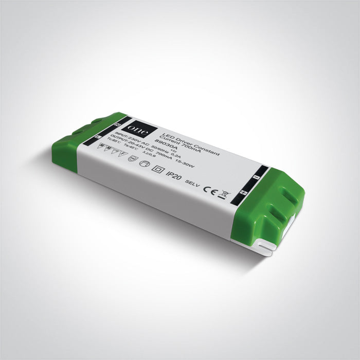 One Light 89030A LED DRIVER 700mA 15-30w INPUT 230v
