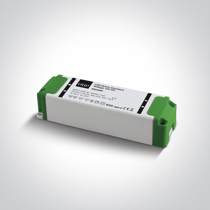 One Light 89030W LED DRIVER 12v 0-30w INPUT 230v