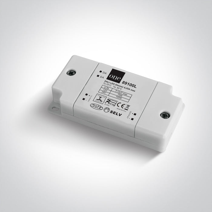 One Light 89100L DALI / PUSH TO DIM DIMMER SWITCH 12v/75w - 24v/150W IP20