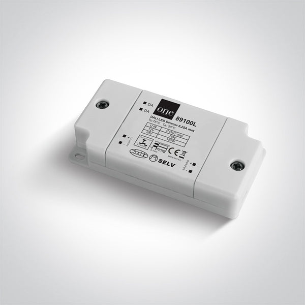 One Light 89100L DALI / PUSH TO DIM DIMMER SWITCH 12v/75w - 24v/150W IP20