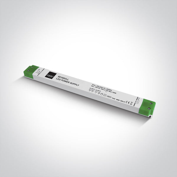 One Light 89100VLL DALI & PUSH TO DIMM DIMMABLE DRIVER 24v 100w 230V