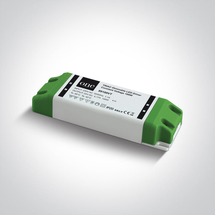 One Light 89100VT LED DIMMABLE DRIVER 24v 100w INPUT 230v