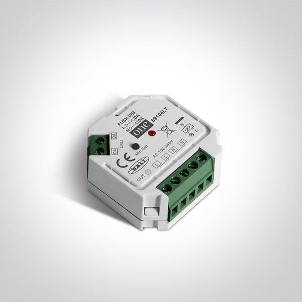 One Light 89104LT DALI / PUSH TO DIMM TO TRIAC 200W@230v DIMMER IP20 100-240V