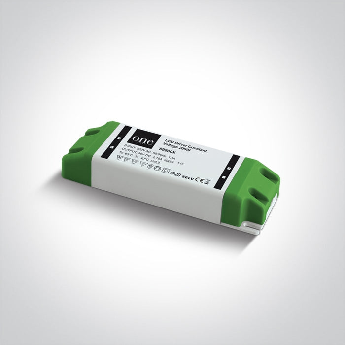 Small 200W 48V DC constant voltage driver for 48V Magnetic Track System