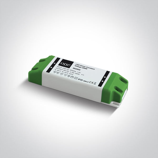 Small 200W 48V DC constant voltage driver for 48V Magnetic Track System