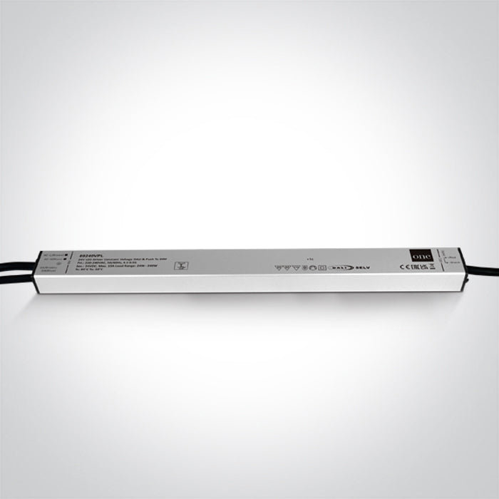 One Light 89240VPL DALI & PUSH TO DIM DIMMABLE DRIVER 24V DC 24-240W IP67 230V