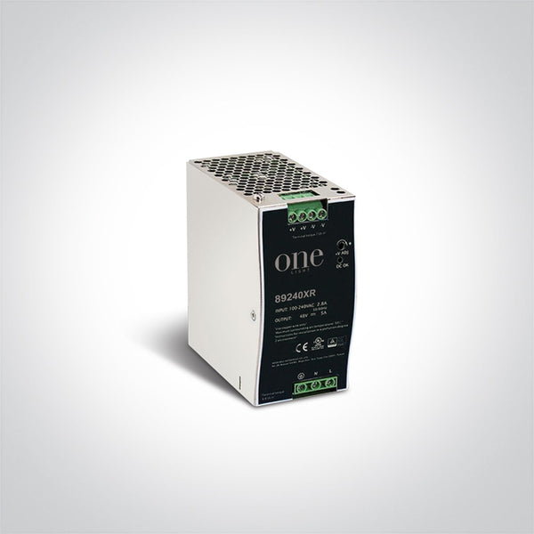 One Light 89240XR DRIVER 48V 240W DIN RAIL 100-240V