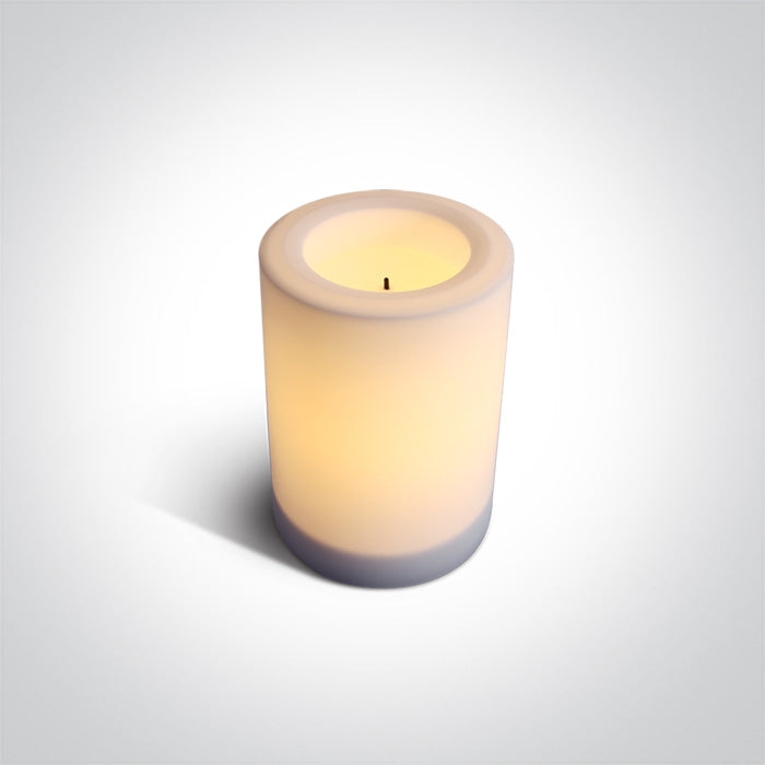 One Light 9C004B/F LED FLICKERING CANDLE 2xAA BATTERIES