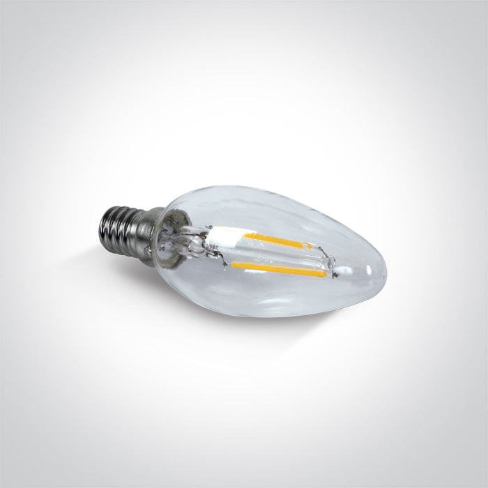 One Light 9C02R/EW/SE RETRO LED CANDLE E14 2w EWW 230v