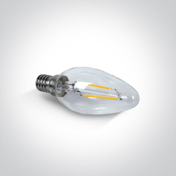 One Light 9C02R/EW/SE RETRO LED CANDLE E14 2w EWW 230v