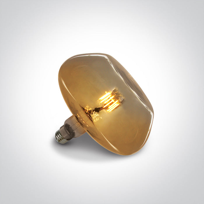 One Light 9G08K/A DECORATIVE LED LAMP E27 8w AMBER 230v