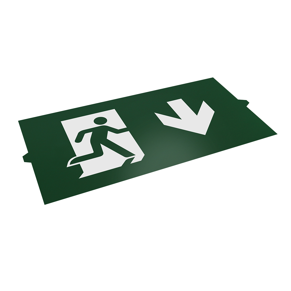 Artemis Exit Legend - Down Arrow