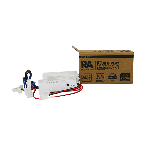 Apollo Plug and Play 3Hr Selectable ST / MT Emergency Kit
