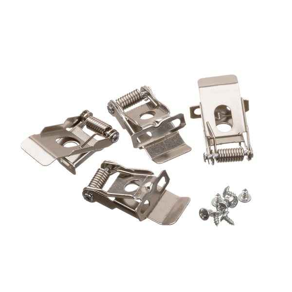 Pack of 4 ceiling mount spring clips for LED recessed panel