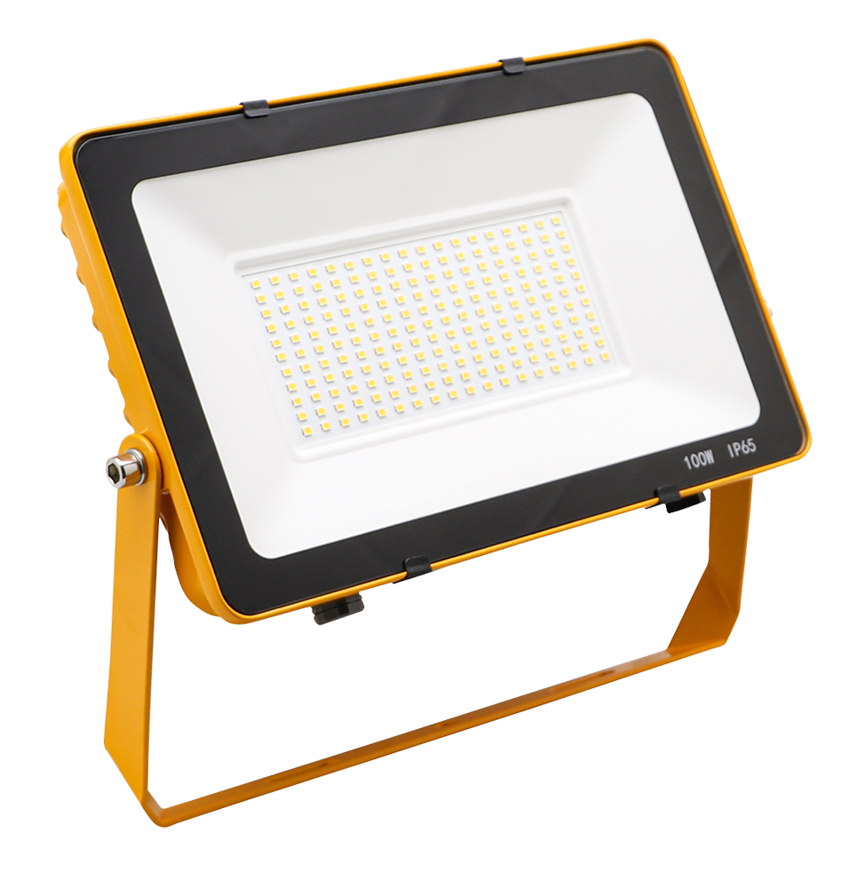 Red Arrow CMT100Y Comet Site Floodlight 100W 10000lm 4000K IP65 Yellow