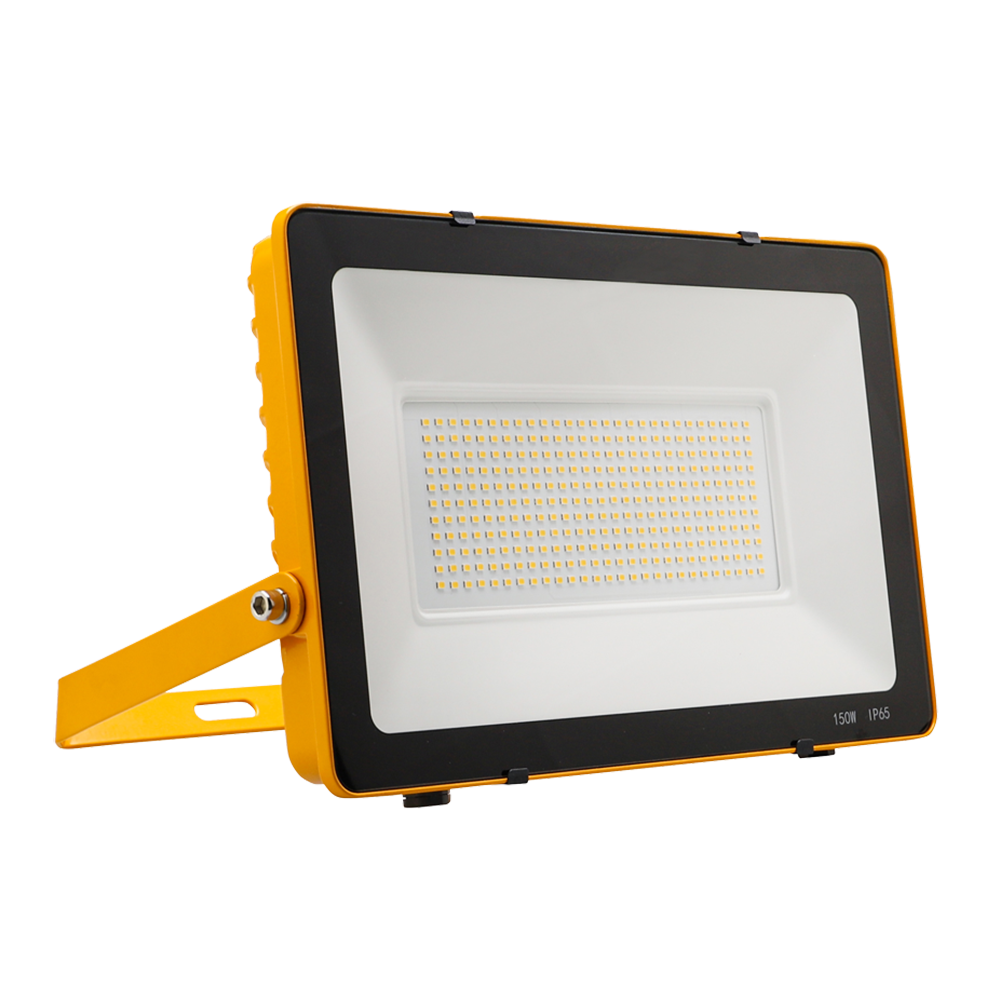Comet Site Floodlight 150W 15000lm 4000K IP65 Yellow
