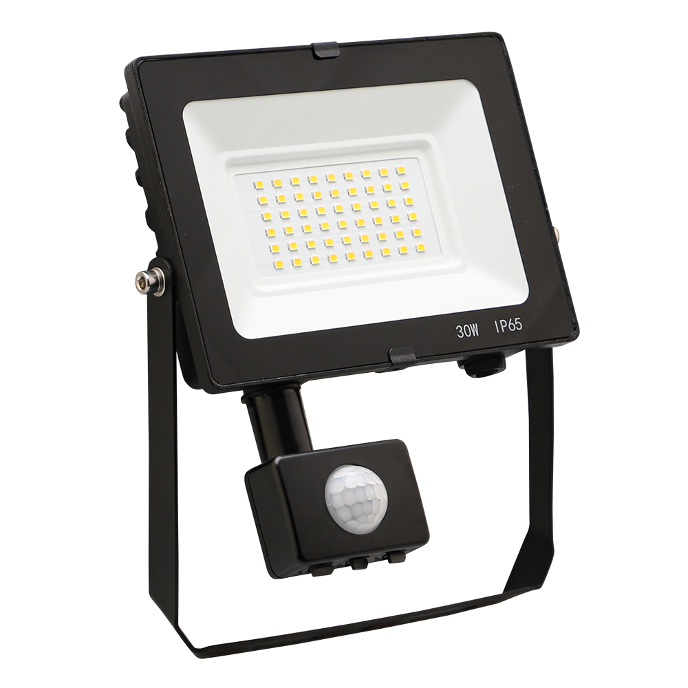 Red Arrow CMT30PIR-40 Comet Floodlight 30W 3000lm c/w PIR 4000K IP65 Black