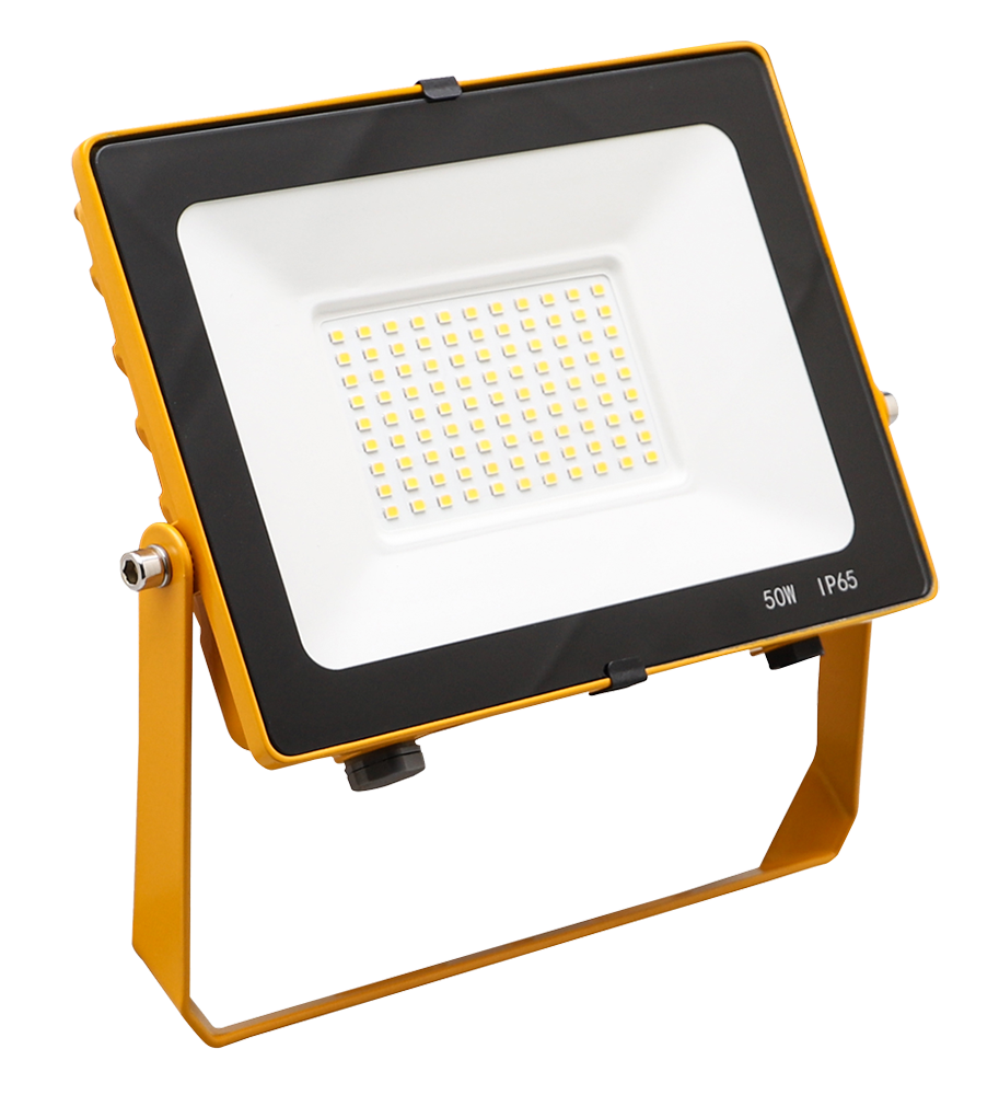 Red Arrow CMT50Y Comet Site Floodlight 50W 5000lm 4000K IP65 Yellow