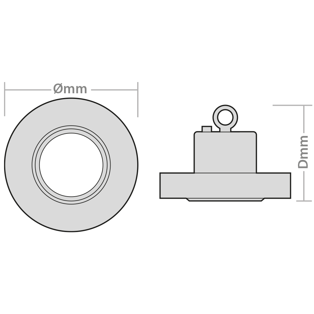 LED Compact Dimmable High Bay