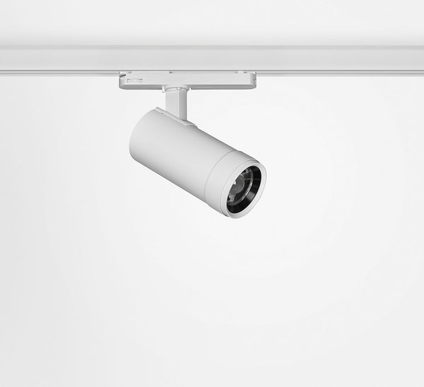 Cambia Track Light Adjustable Beam Angle Zoom Lense 10 - 60 Degrees White 2700K