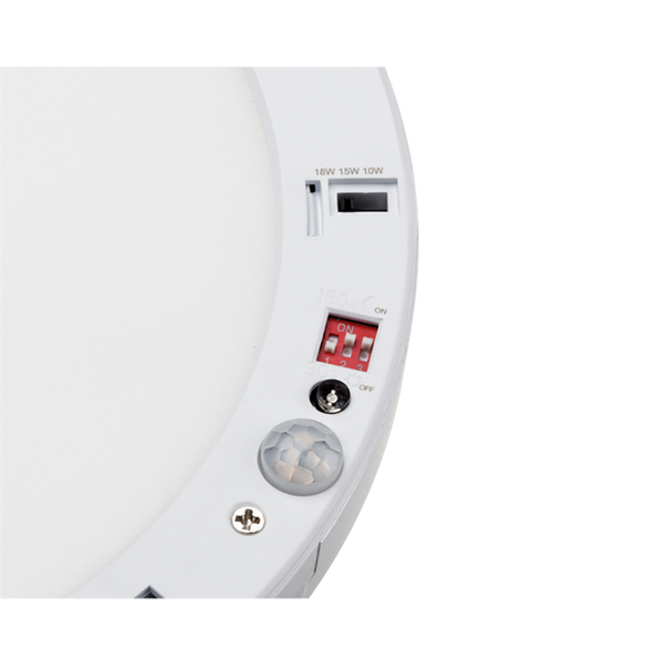 Red Arrow DSC1018PIR-40 Discus Wattage Selectable with PIR Sensor
