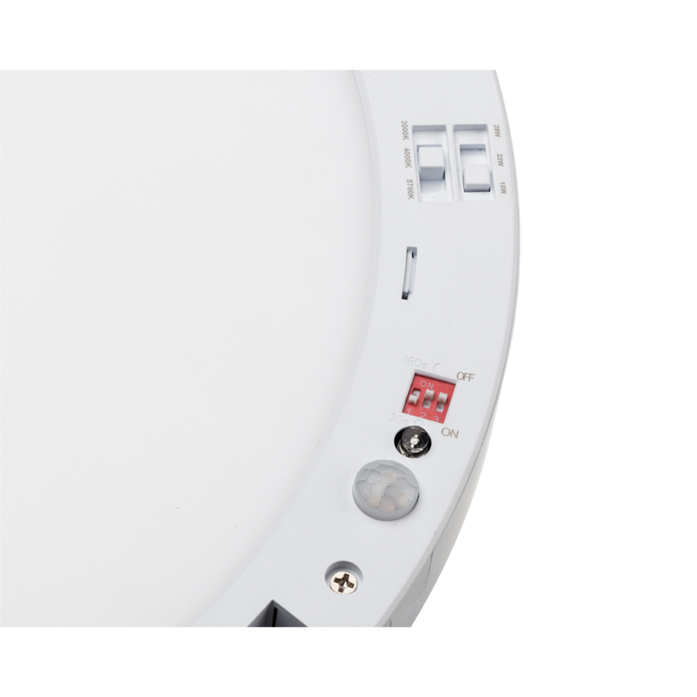Red Arrow DSM1528PIR-CCT Discus Max Wattage + CCT Selectable with PIR
