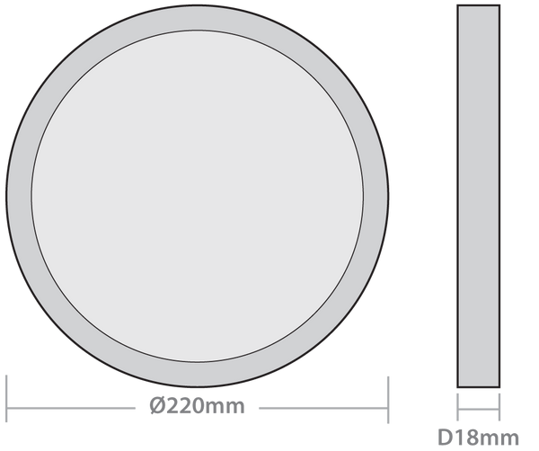Discus Dimmable