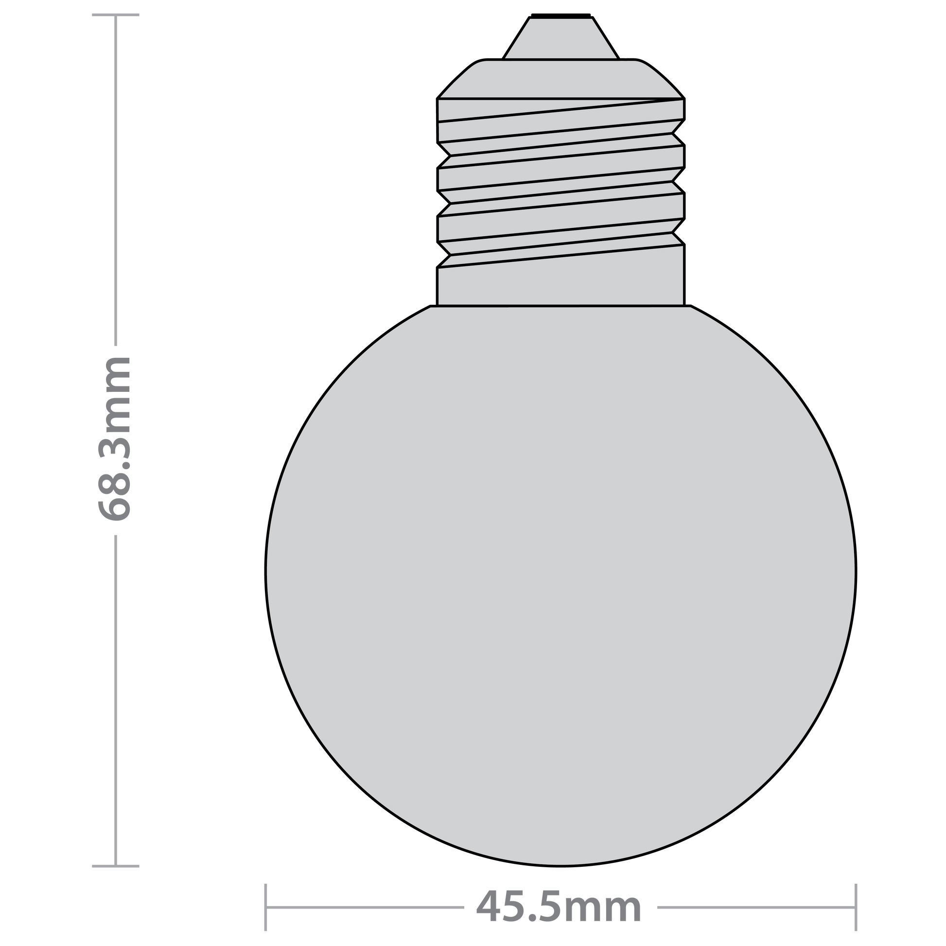 E27 G45 1W Mixed RGBY Lamps 16pcs (For OFK/15M)