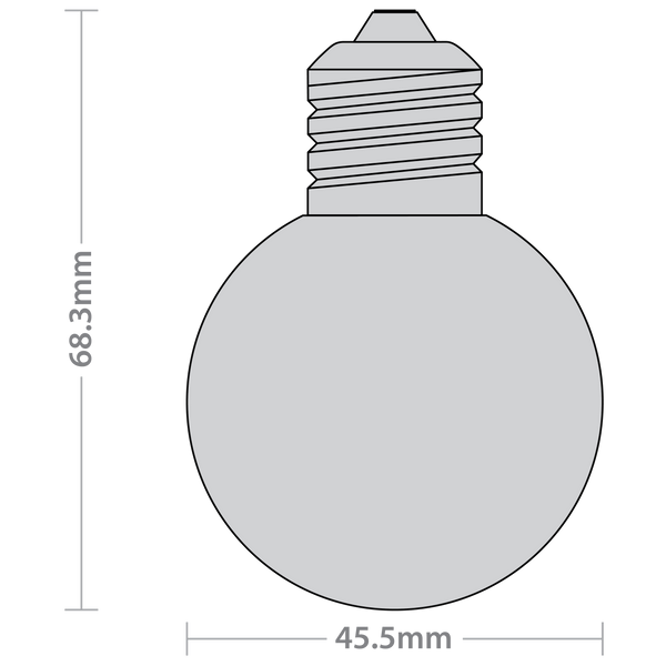 E27 G45 1W Mixed RGBY Lamps 16pcs (For OFK/15M)