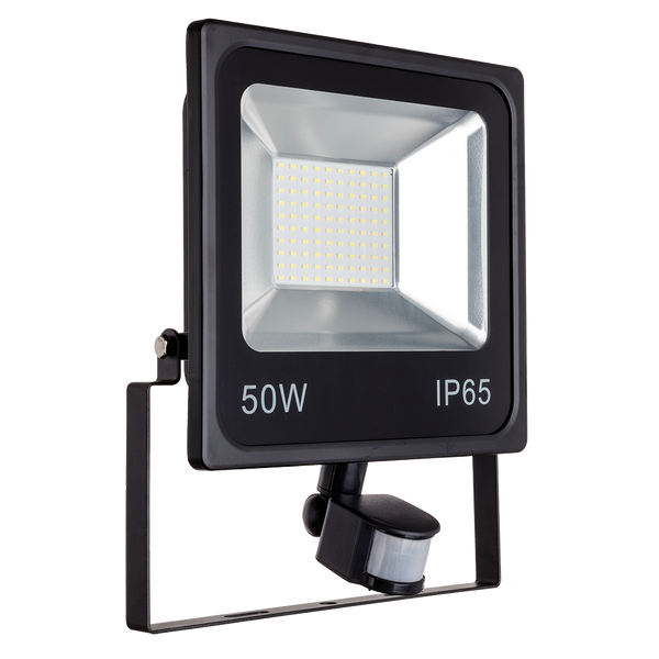 50W FLSMD Floodlight with PIR