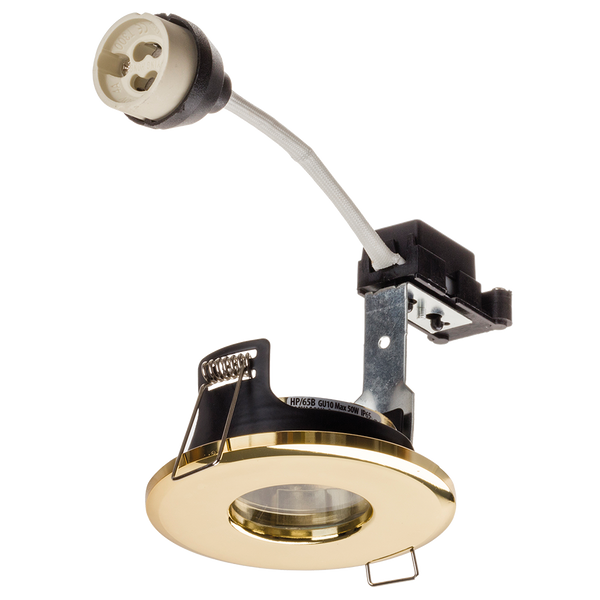 Red Arrow HP/65B Hoop Plus GU10 Downlight IP65 Brass
