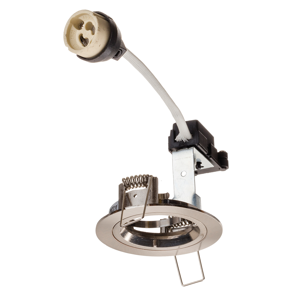 Hoop Plus GU10 Downlight Fixed Satin Chrome