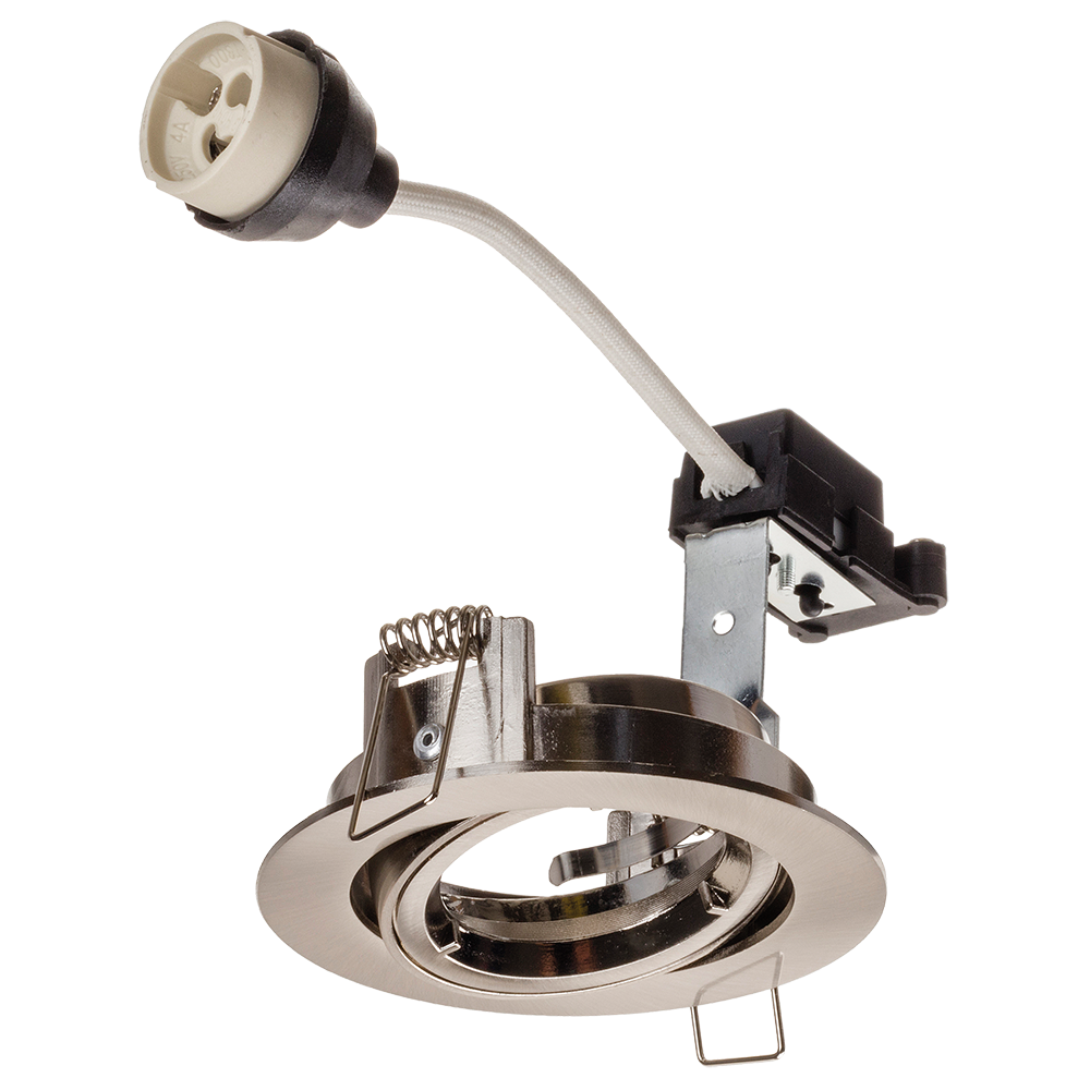 Red Arrow HP/TSC Hoop Plus GU10 Downlight Tilt Satin Chrome