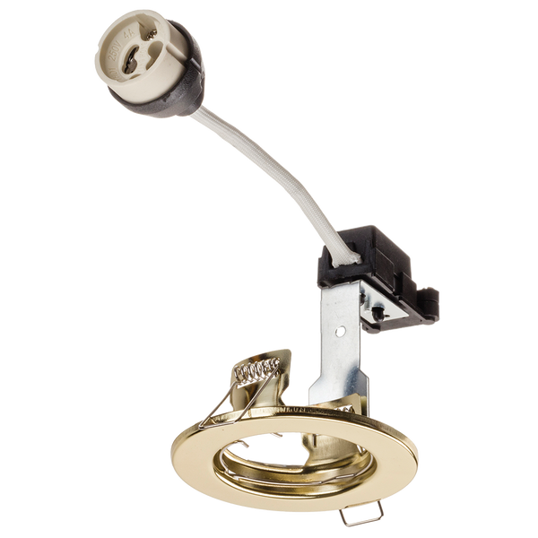 Red Arrow HS/FB Hoop GU10 Downlight Fixed Brass