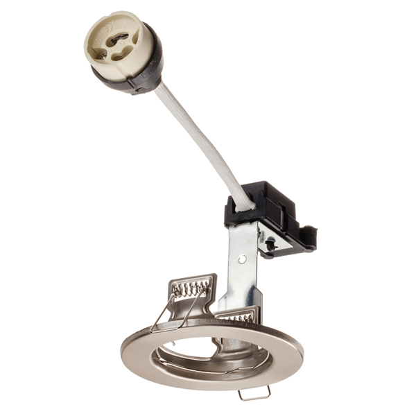 Red Arrow HS/FSC Hoop GU10 Downlight Fixed Satin Chrome