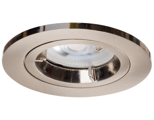 Ignis Plus GU10 Downlight Fixed Satin Chrome