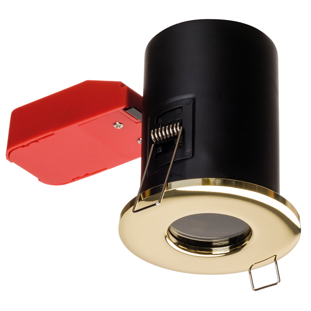 Ignis Plus GU10 Downlight IP65 Brass